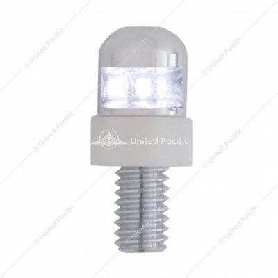 SINGLE LED LICENSE PLATE FASTENERS - WHITE LED