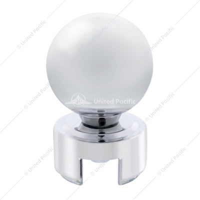 Ball Gearshift Knob with 13/15/18 Speed Adapter - Chrome