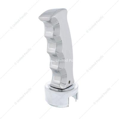 Challenger Pistol Grip Shift Knob with 13/15/18 Speed Adapter - Chrome