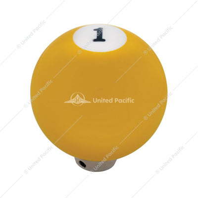 Pool Ball Yellow Number 1 Gearshift Knob *SO*