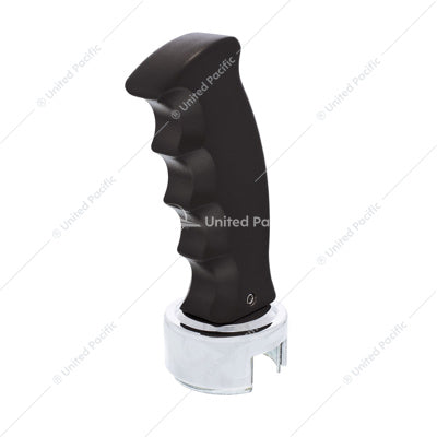 Pistol Grip Gearshift Knob with 13/15/18 Speed Adapter - Black