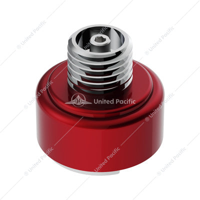 M30X3.5 THREAD-ON SHIFT KNOB MOUNTING ADAPTER FOR EATON FULLER STYLE 9/10 SHIFTER - CANDY RED