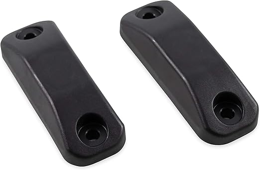 Magnetic Door Latch, 2 Pack - Black