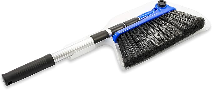 Adjustable Broom and Dustpan Set