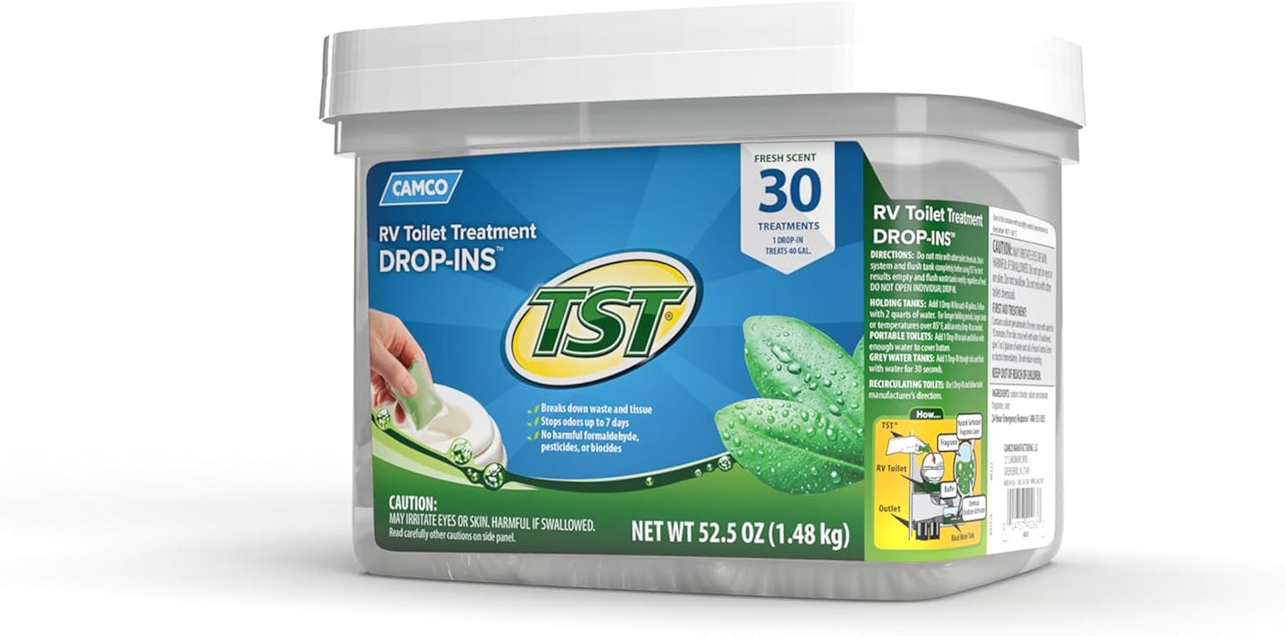 TST Max Fresh Drop-In Toilet Treatment - 30 Count