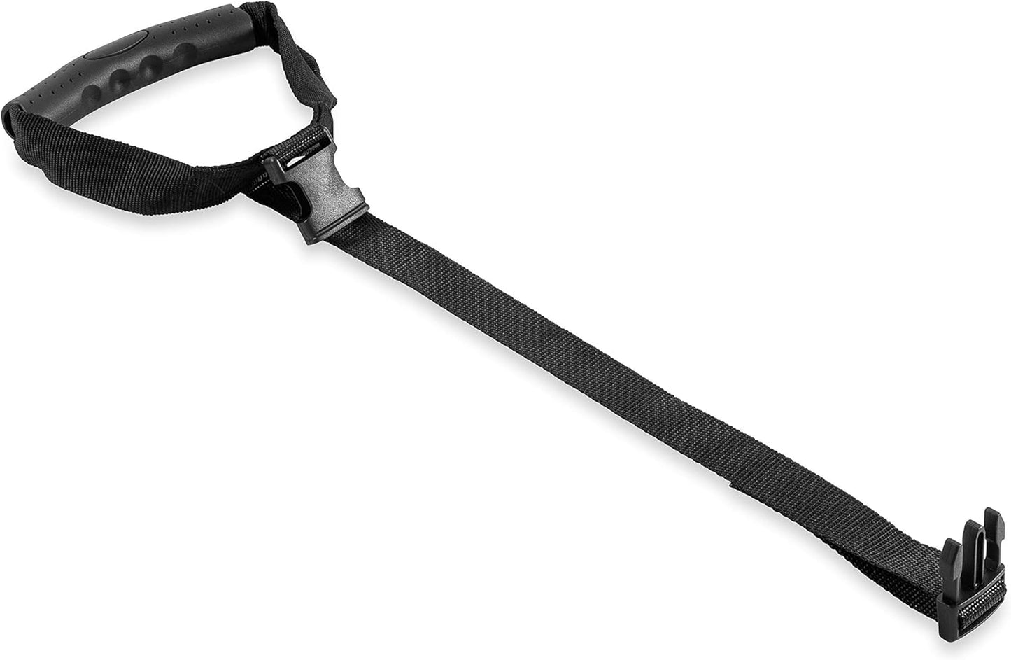 Durable Storage Strap with Carrying Handle for Electrical Cords - Black