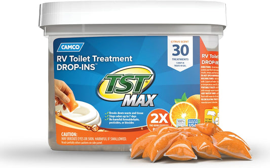 TST Max Orange Drop-In Toilet Treatment - 30 Count