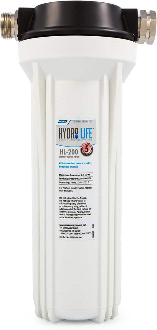 Hydro Life HL-200 External Filter Kit - White