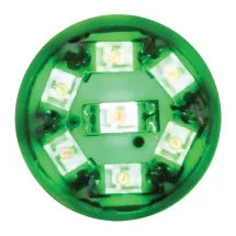 194/168 DOME TYPE 7 LED LIGHT BULB Green