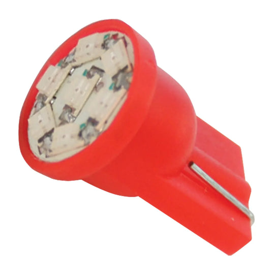 194/168 DOME TYPE 7 LED LIGHT BULB Red