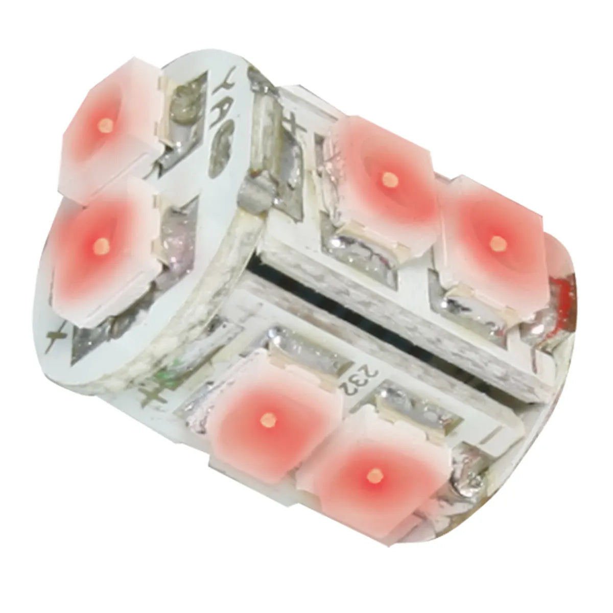 194/168 TOWER STYLE 10 LED LIGHT BULB- Red