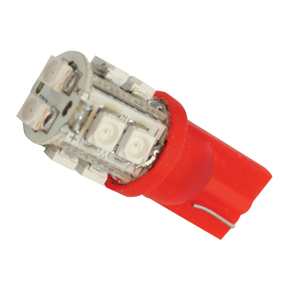 194/168 TOWER STYLE 10 LED LIGHT BULB- Red