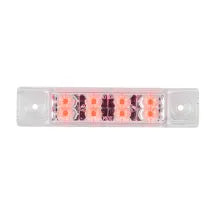 6" Rectangular Surface Mount Pearl Marker & Turn LED Light