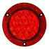4″ Fleet 18 LED Ring Flange Mount Light With Reflector Red Red