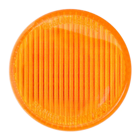 2″ Round Dual Function 6 LED Light Amber Amber
