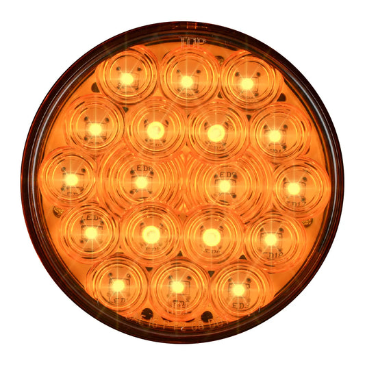 4″ Fleet 18 LED Light With 3 Prong Round Plug