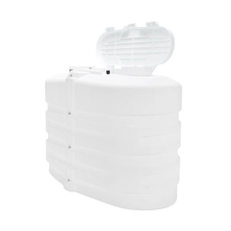 Double Propane Tank Cover 20lb - White