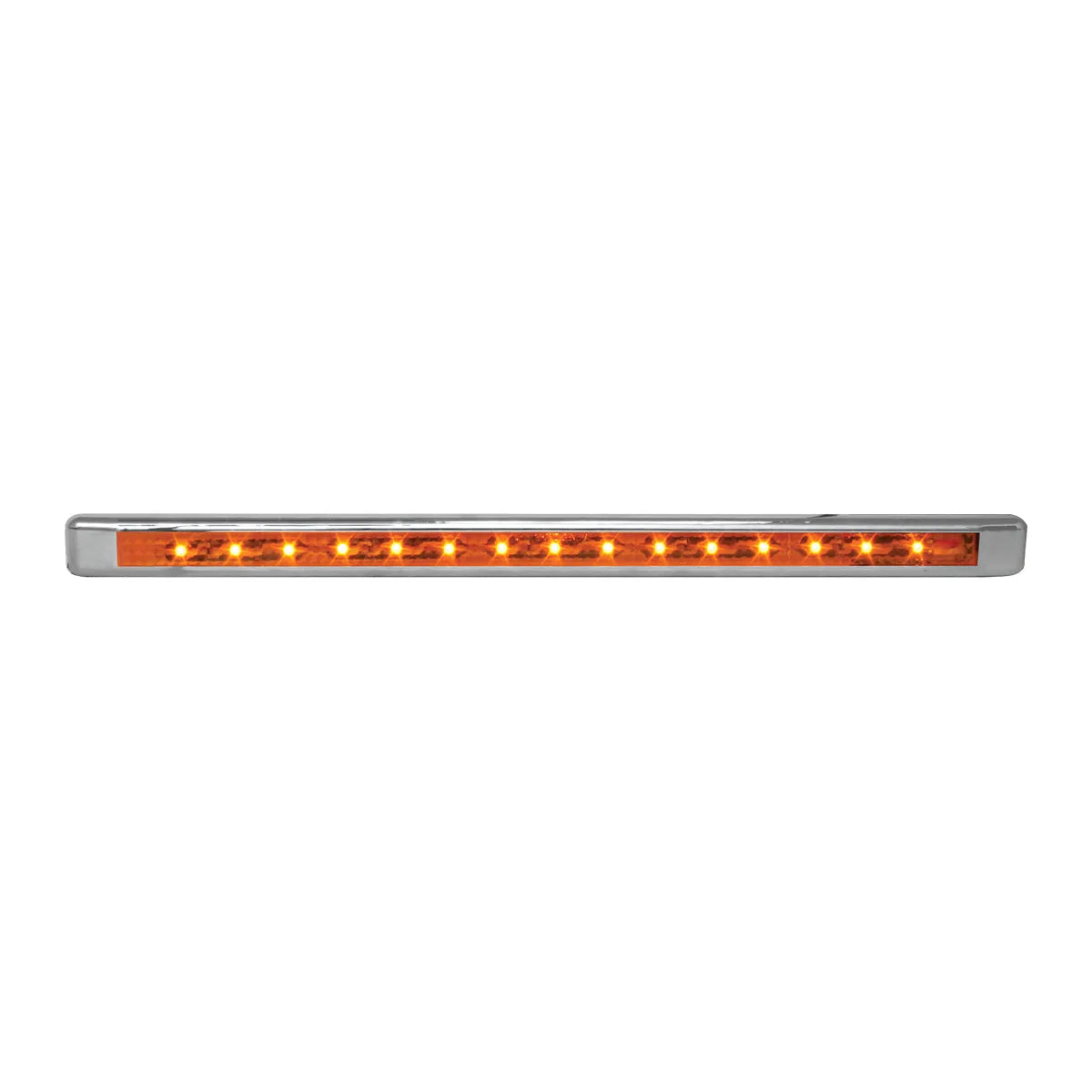 12″ Ultra Thin LED Marker Light Bar Amber Clear