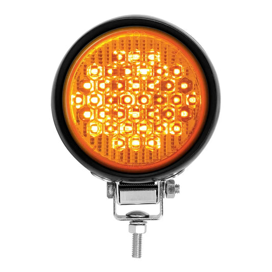 Amber 4″ Ruggedized High Count 40 LED Light