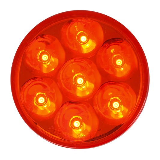 2 1/2″ Dual Function Pearl LED Light Red/Red