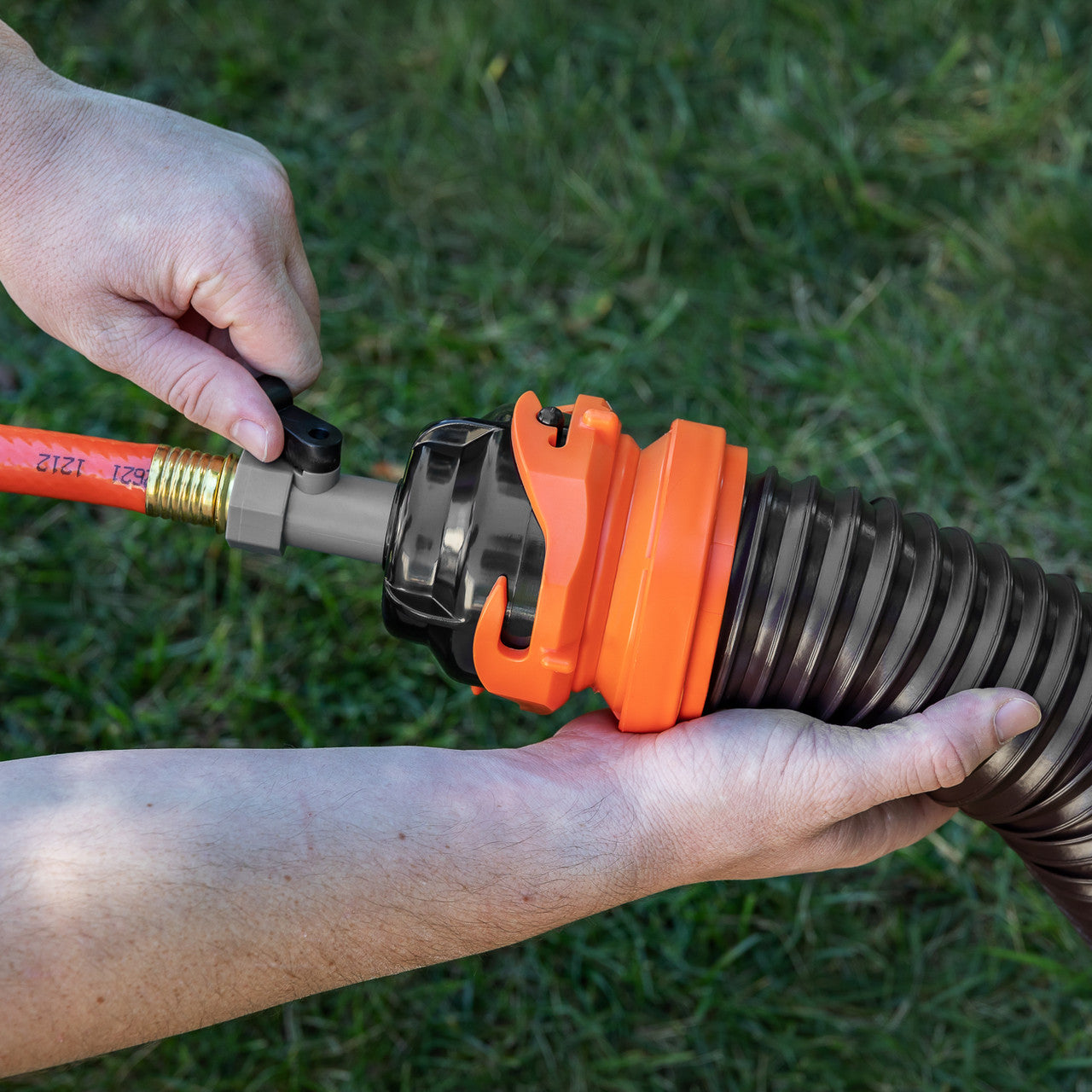 Sewer Hose Rinse Cap