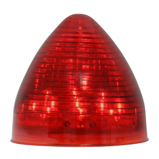 2-1/2″ Red Beehive LED Light