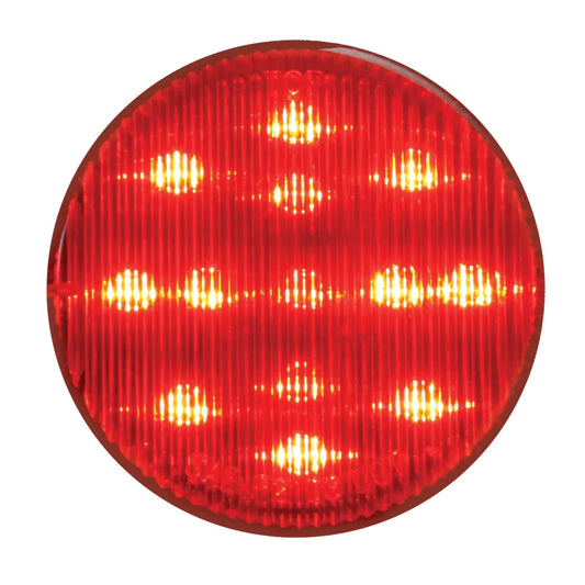 2-1/2″ ROUND FLEET MARKER LIGHT-Light Only-Red/Red