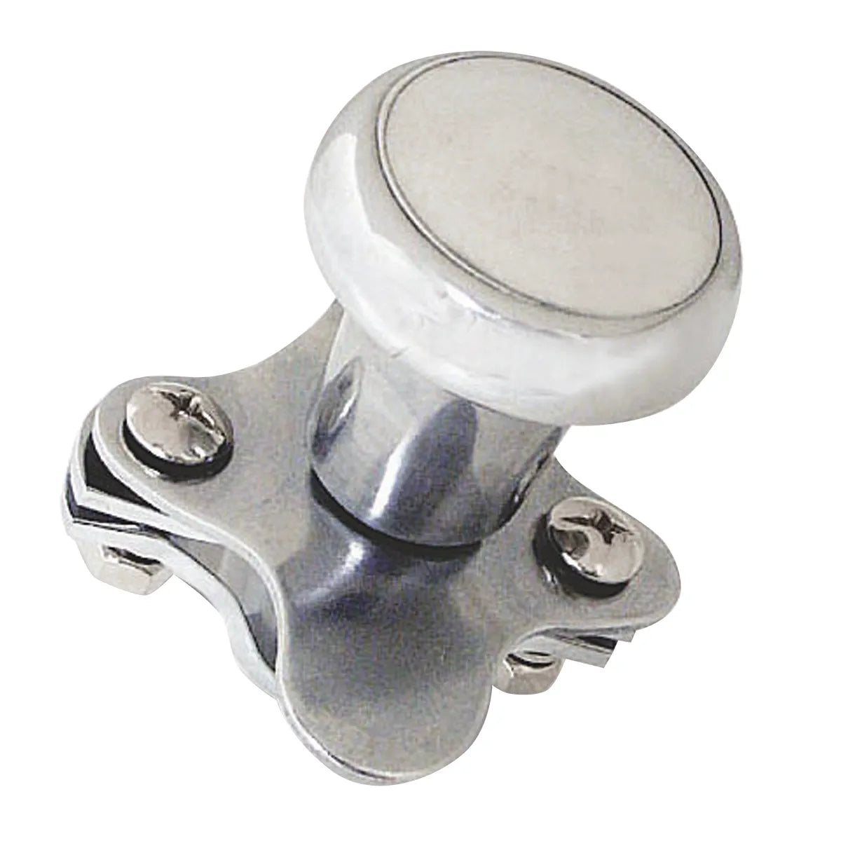 Chrome Aluminum Steering Wheel Spinner