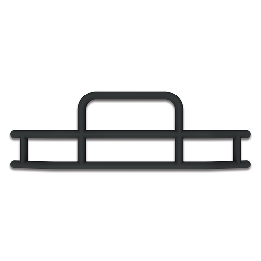 Highway Shield Matte Black Grille Guard & Bracket Kit For 2003-2017 Volvo VNL