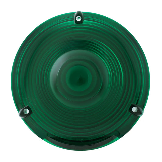 4″ Green Plastic Lens