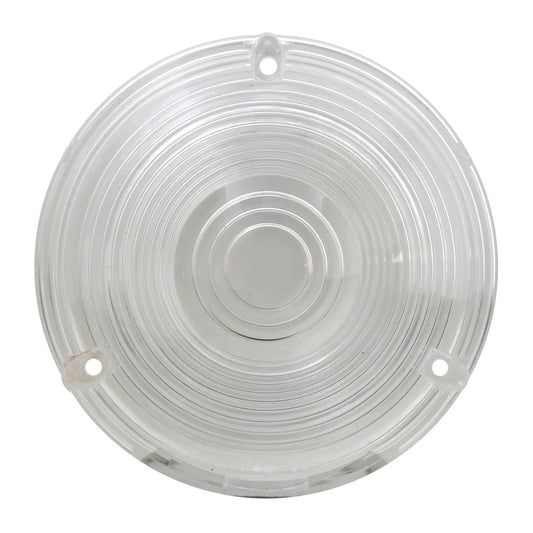 CLEAR PLASTIC LENS FOR 4" COMBINATION LIGHT