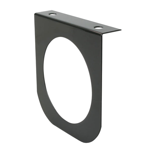 Black painted steel bracket