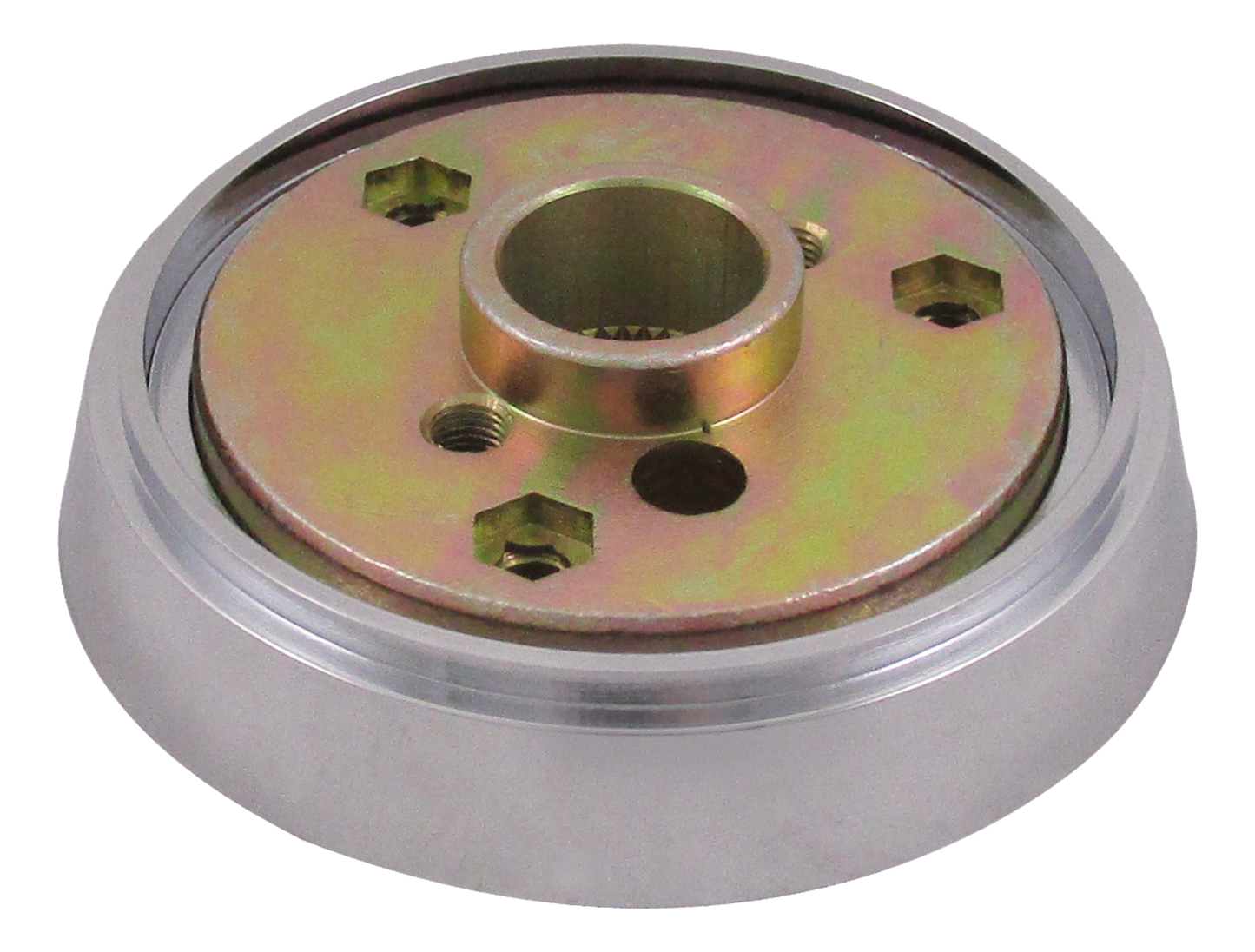 Chrome 3 Hole Hub Kit