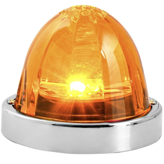 3.5" Amber/Amber SUPER STAR Watermelon W/SS Bezel