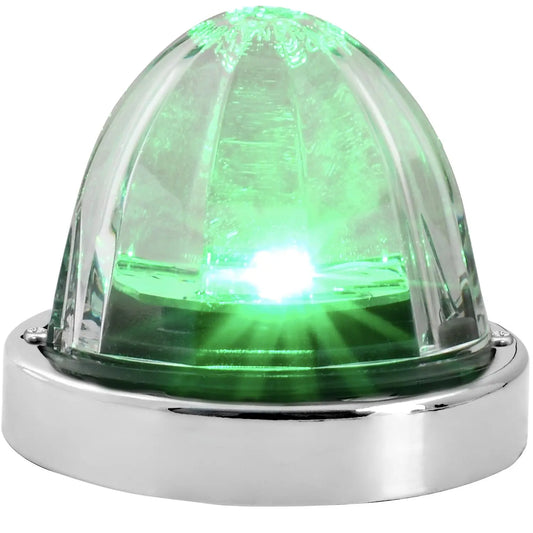 3.5" Green/Clear SUPER STAR Watermelon W/SS Bezel