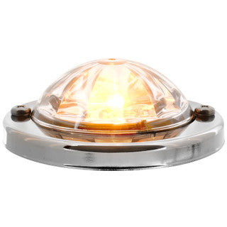 2-3/4" AMBER/CLEAR MINI SUPER STAR