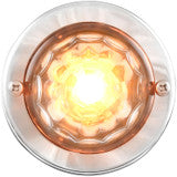 2-3/4" AMBER/CLEAR MINI SUPER STAR
