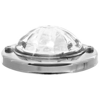 2-3/4" WHITE/CLEAR MINI SUPER STAR