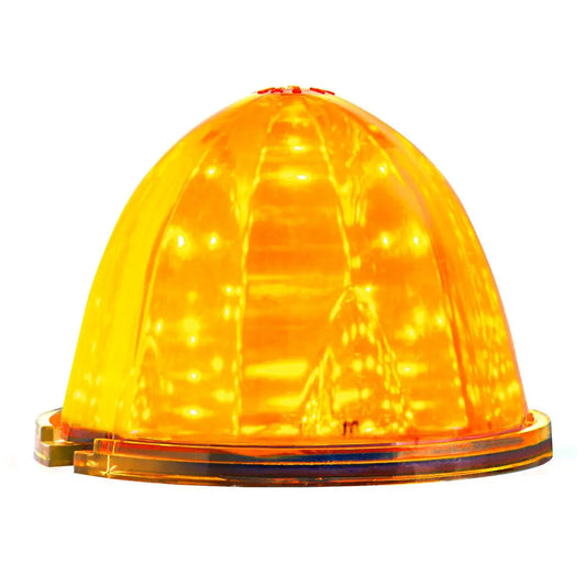Classic Watermelon Surface Mount LED Light - Light Only - Amber/Amber