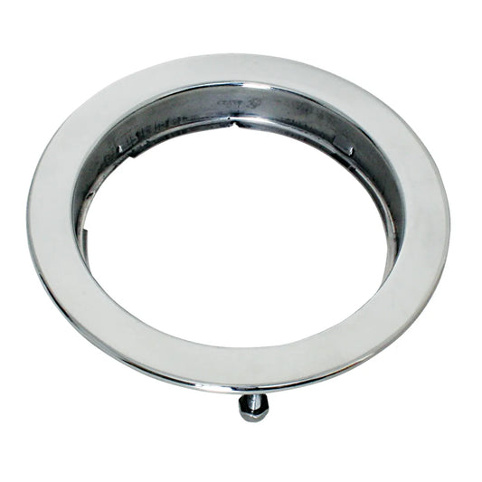 STAINLESS STEEL FLANGE MOUNT BEZEL WITH HIDDEN STUDS FOR 4″ ROUND LIGHT