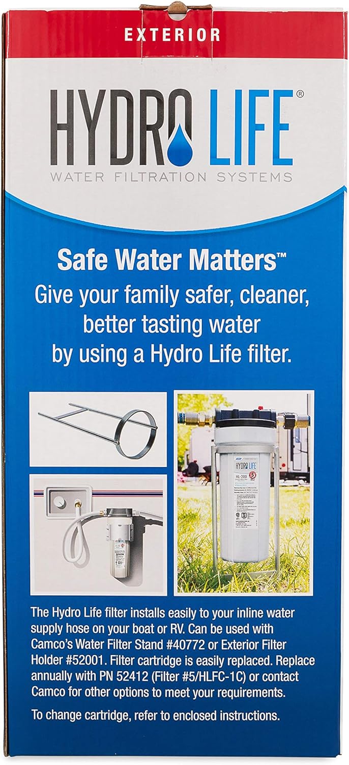 Hydro Life HL-200 External Filter Kit - White