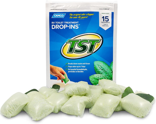 TST Max Fresh Drop-In Toilet Treatment - 15 Count