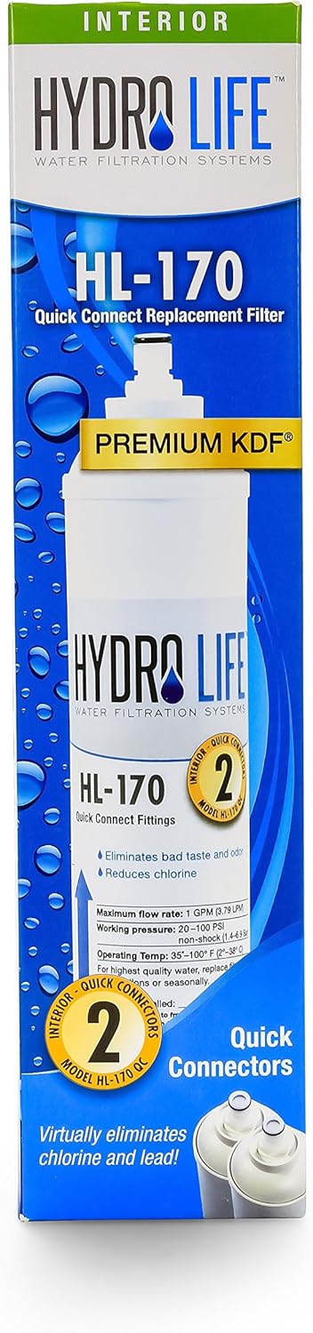 Hydro Life Replacement Filter Cartridge for HL-170 - Quick Connect(QC)