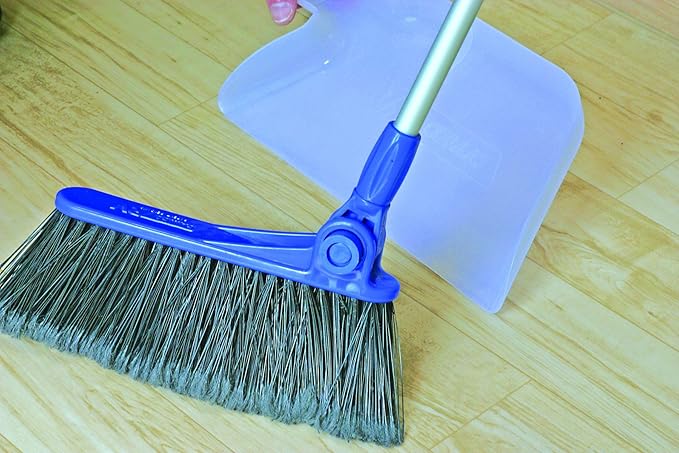 Adjustable Broom and Dustpan Set