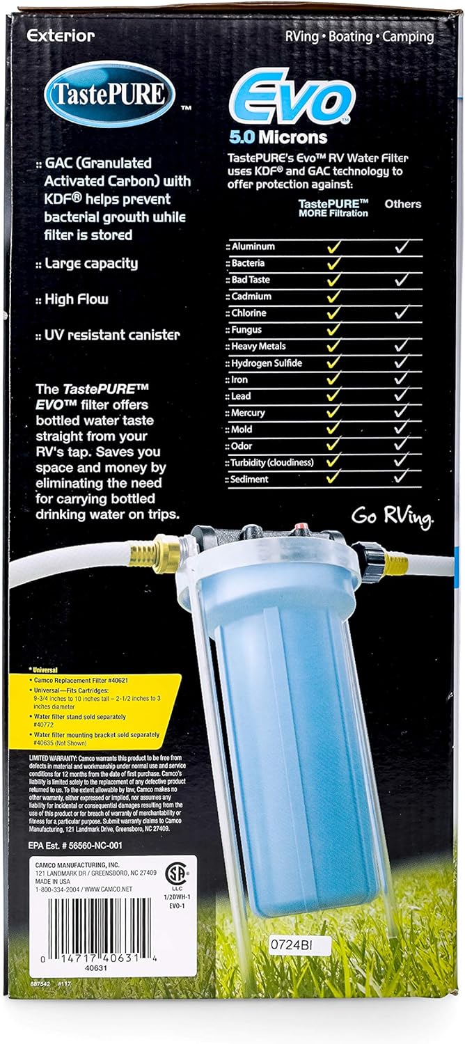 Evo RV Water Filter