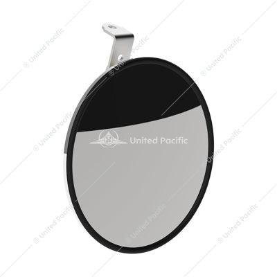 8-1/2" 430 Stainless Steel Convex Mirror with LED - Driver