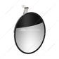 8-1/2" 430 STAINLESS STEEL CONVEX HEATED MIRROR WITH LED - PASSENGER