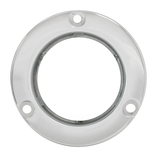 Flange Mount Bezel For 2" Round Light Stainless Steel