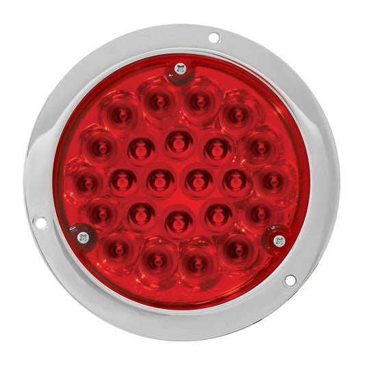 4″ Pearl 24 LED Light With Chrome Housing