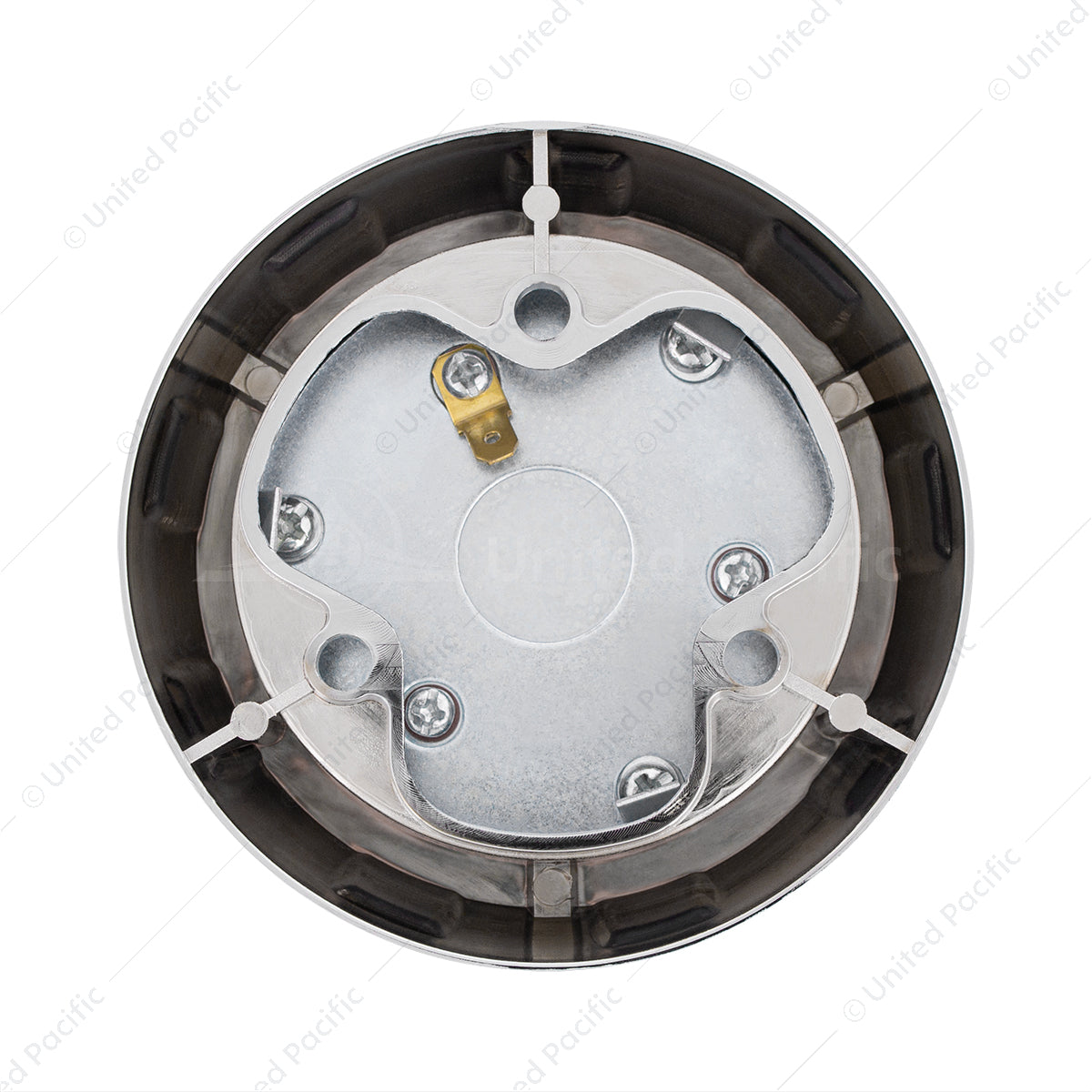 Chrome Bezel And Horn Button